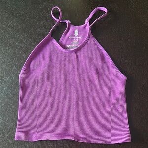 FP Movement happiness runs cropped tank Free People